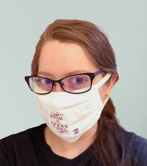 Megan masked
